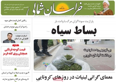 روزنامه خراسان شمالی