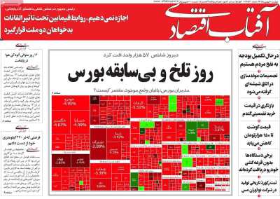 روزنامه آفتاب اقتصادی