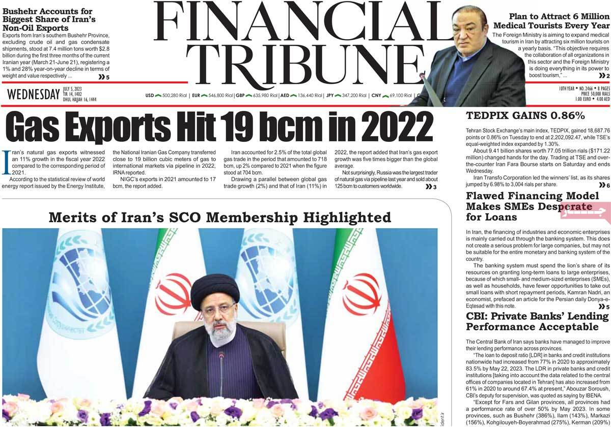 روزنامه Financial Tribune