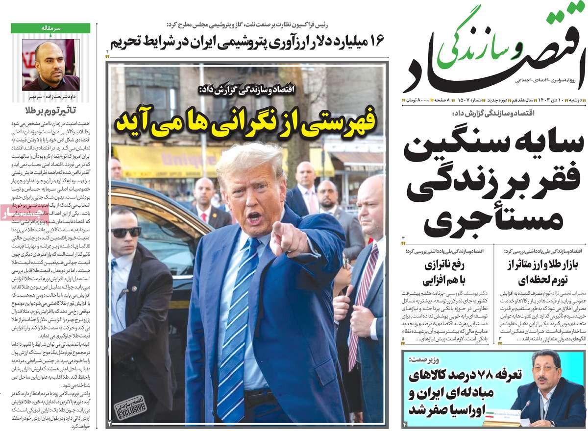 روزنامه اقتصاد و سازندگی