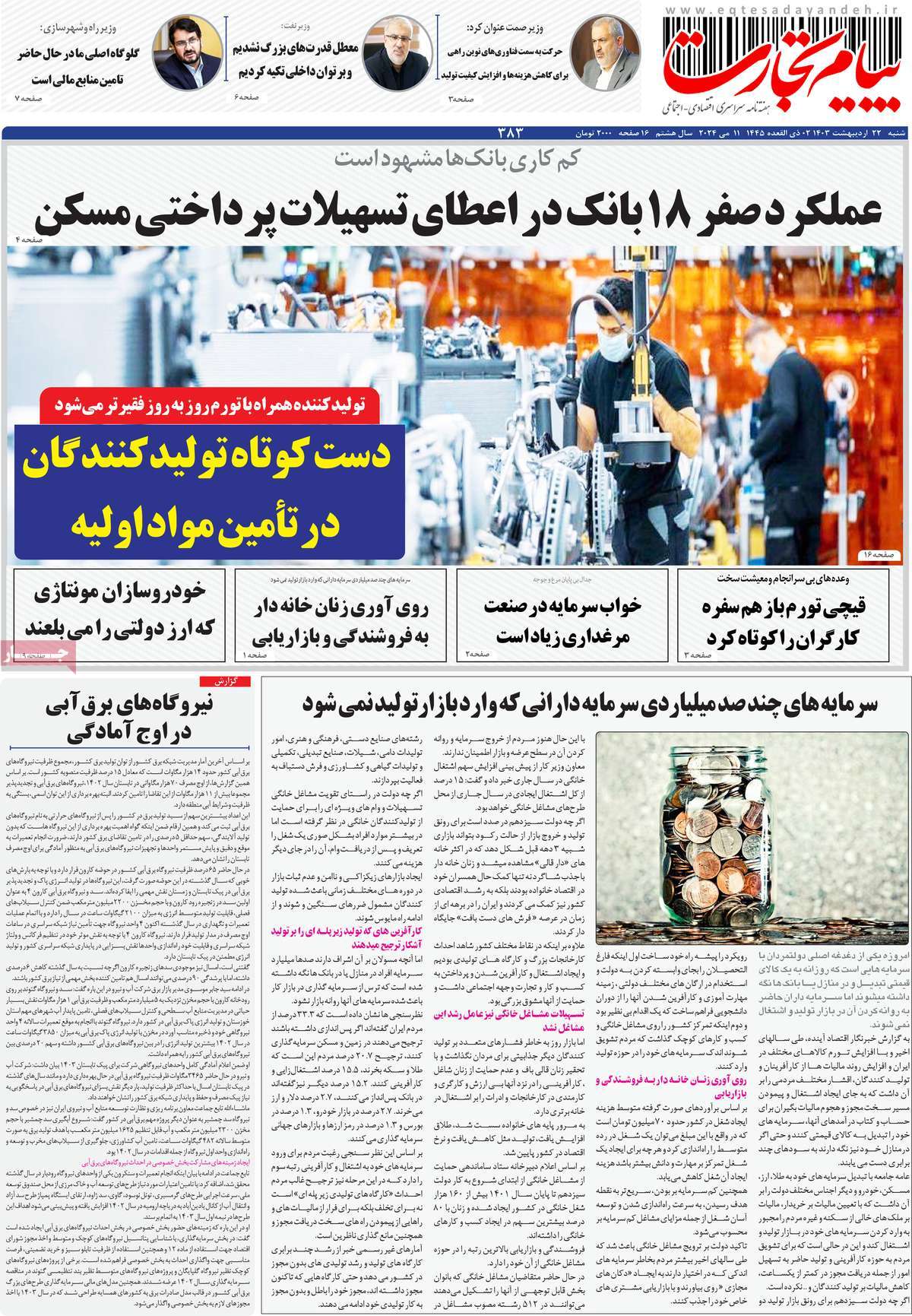 مجله پیام تجارت