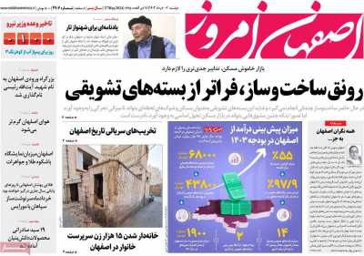 روزنامه اصفهان امروز