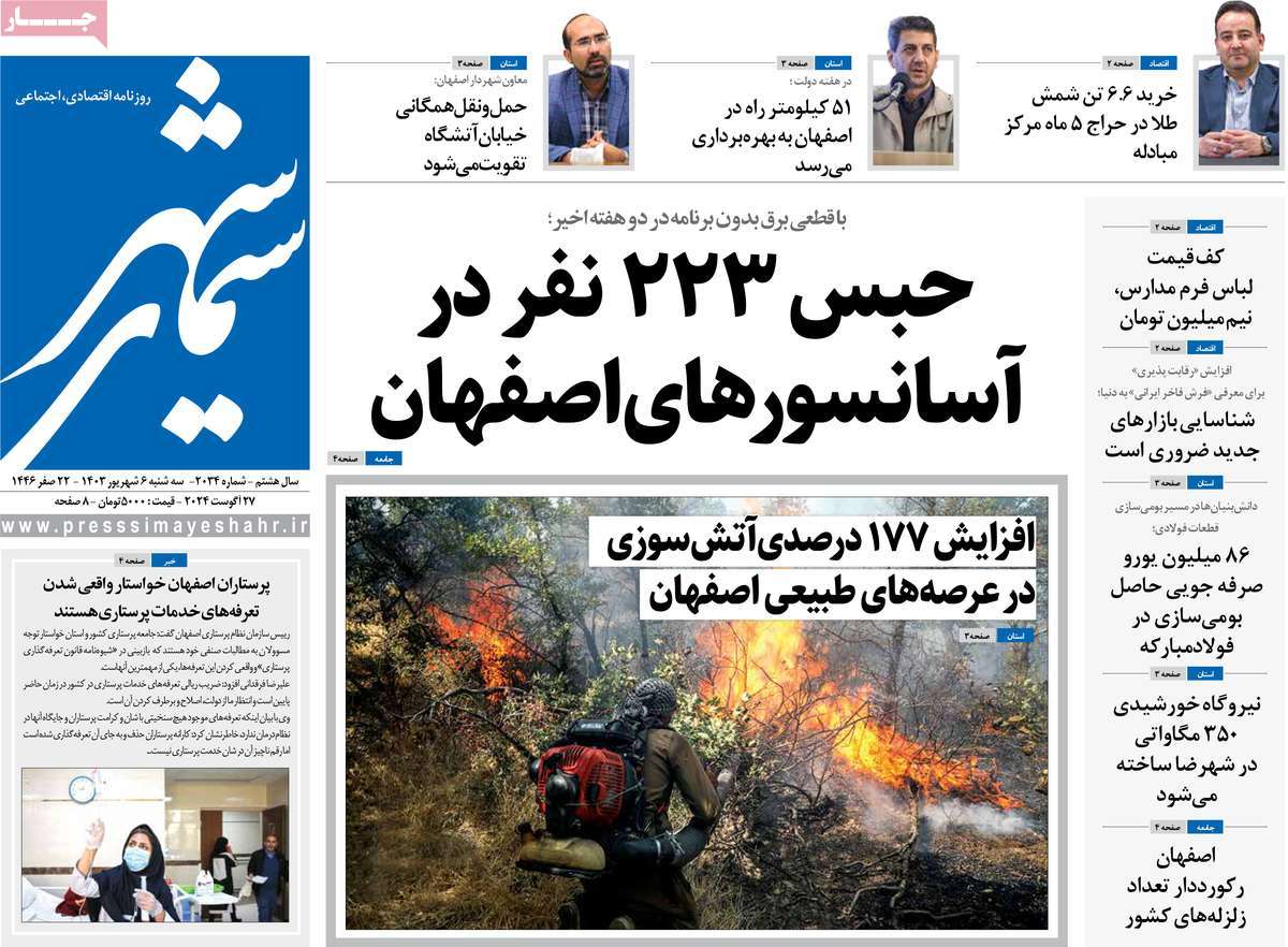روزنامه سیمای شهر