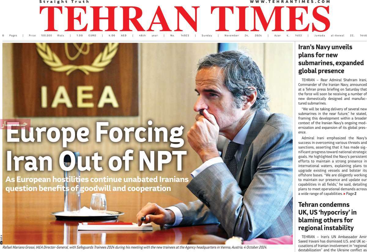 روزنامه Tehran Times