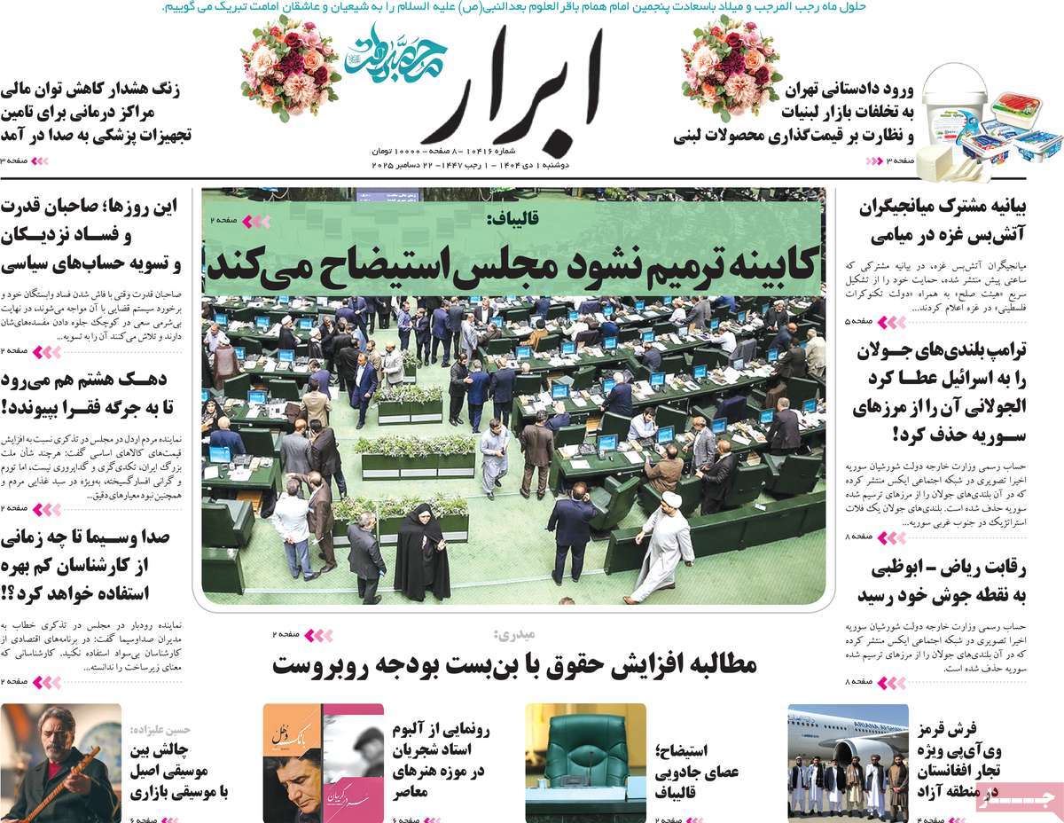 روزنامه ابرار