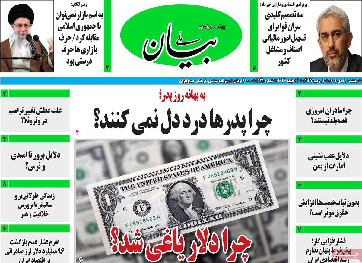 روزنامه بیان ملی