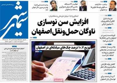 روزنامه سیمای شهر