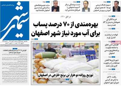 روزنامه سیمای شهر