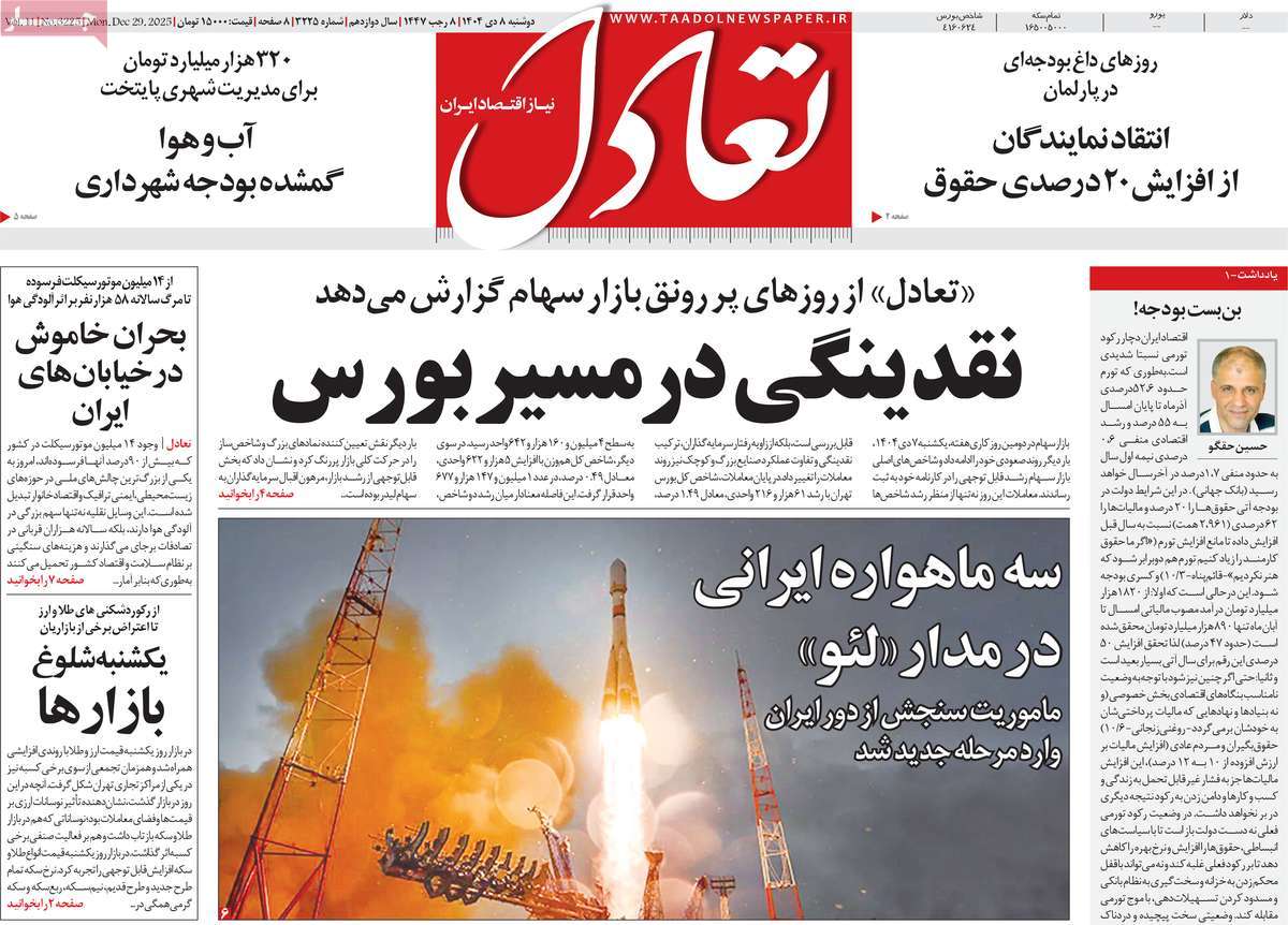 روزنامه تعادل