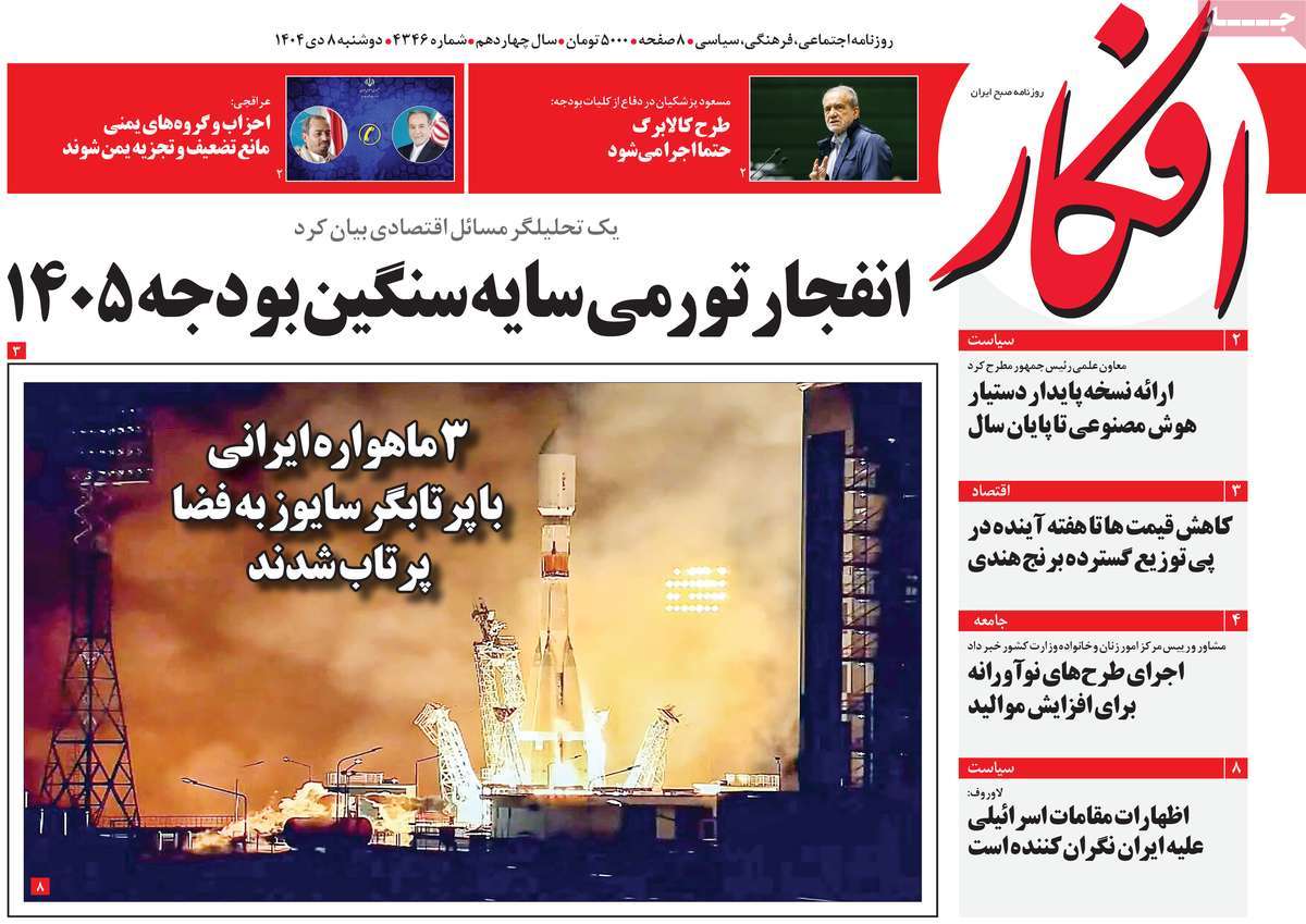 روزنامه افکار