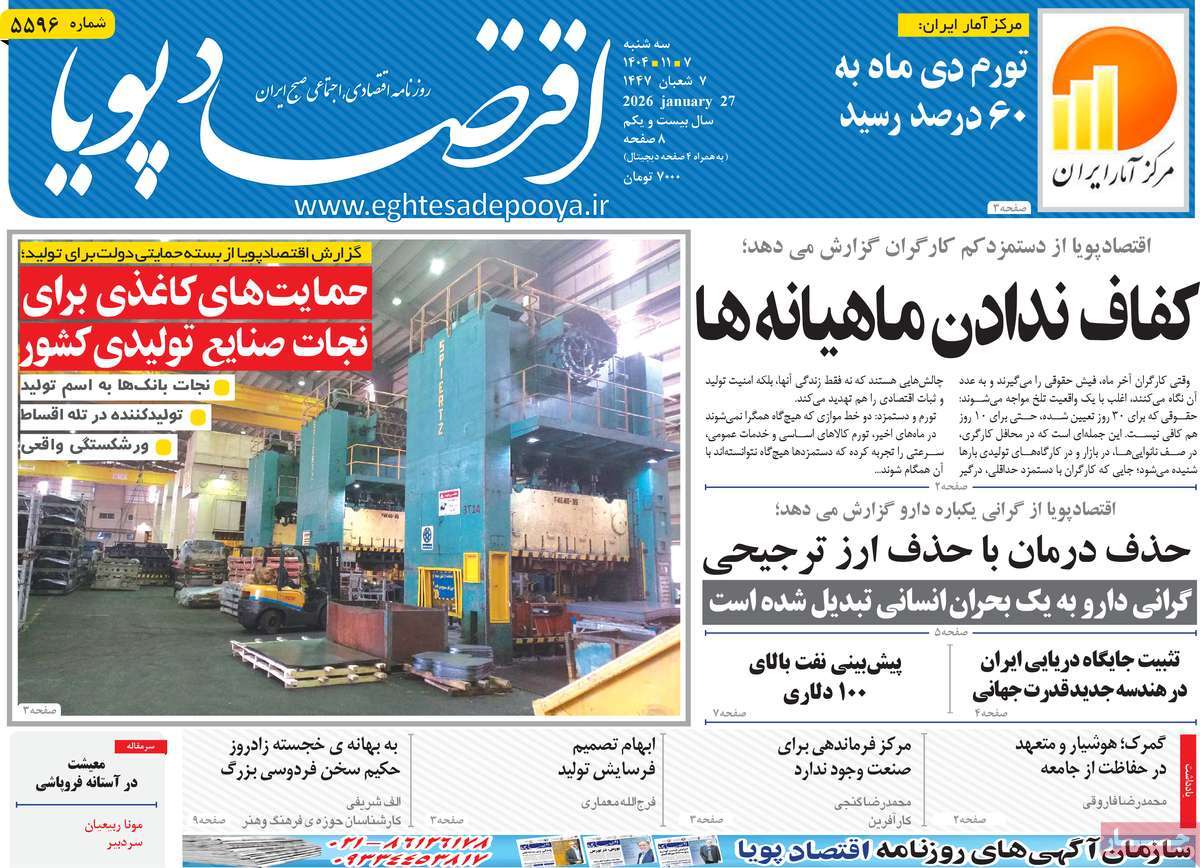 روزنامه اقتصاد پویا