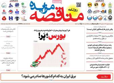 روزنامه مناقصه مزایده