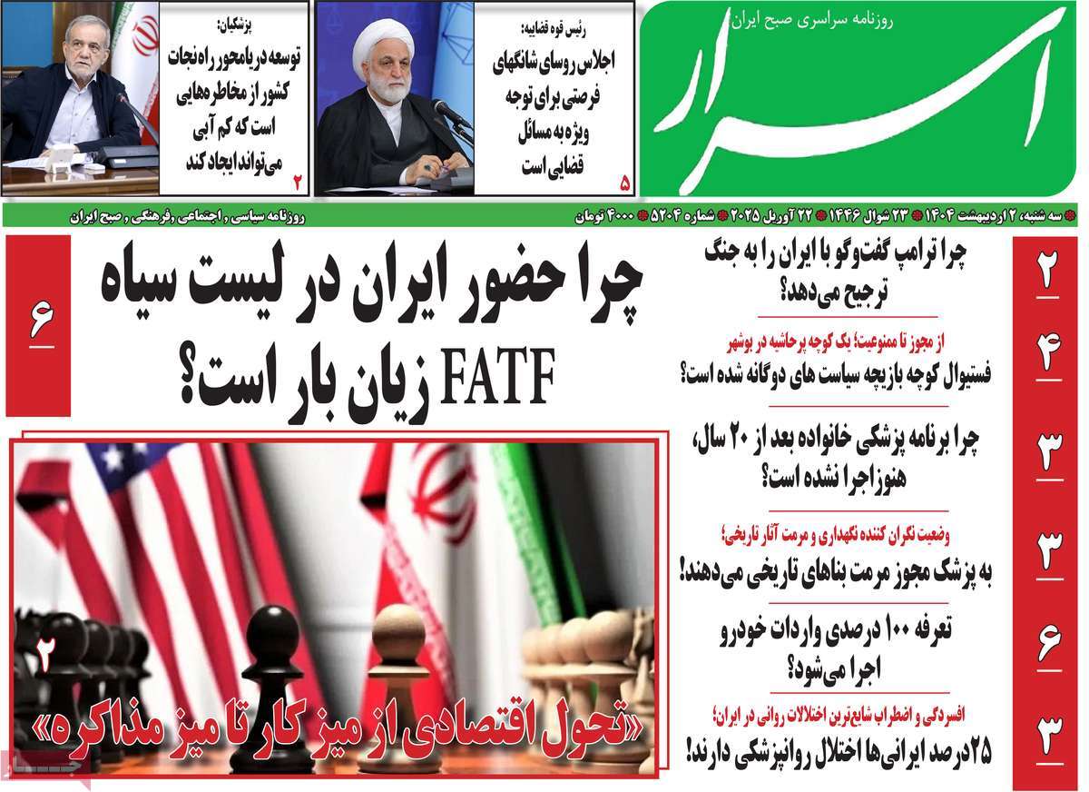 روزنامه اسرار