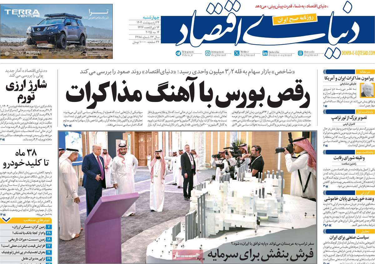 روزنامه دنیای اقتصاد
