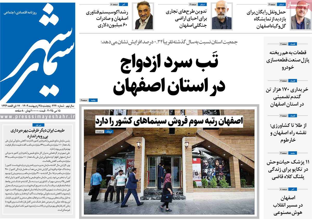 روزنامه سیمای شهر