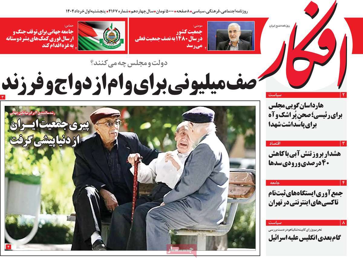 روزنامه افکار