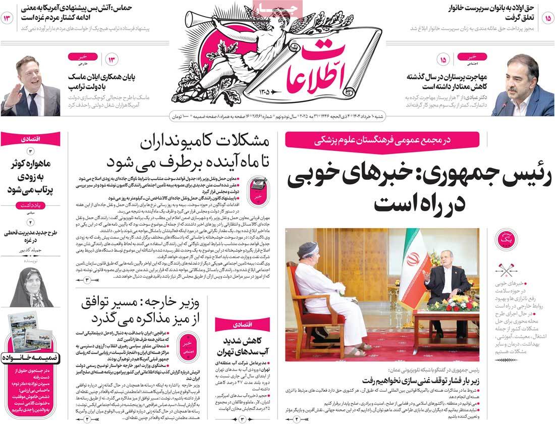 روزنامه اطلاعات
