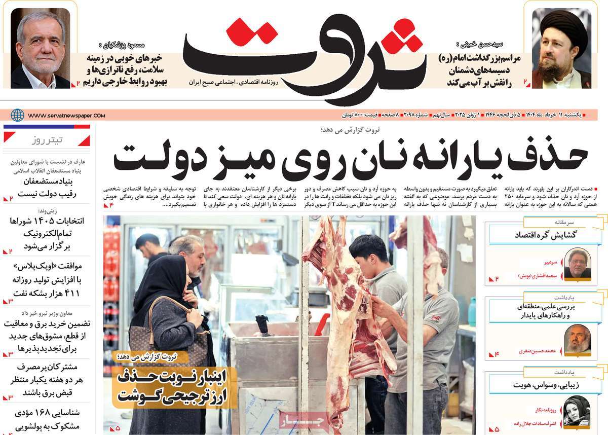روزنامه ثروت