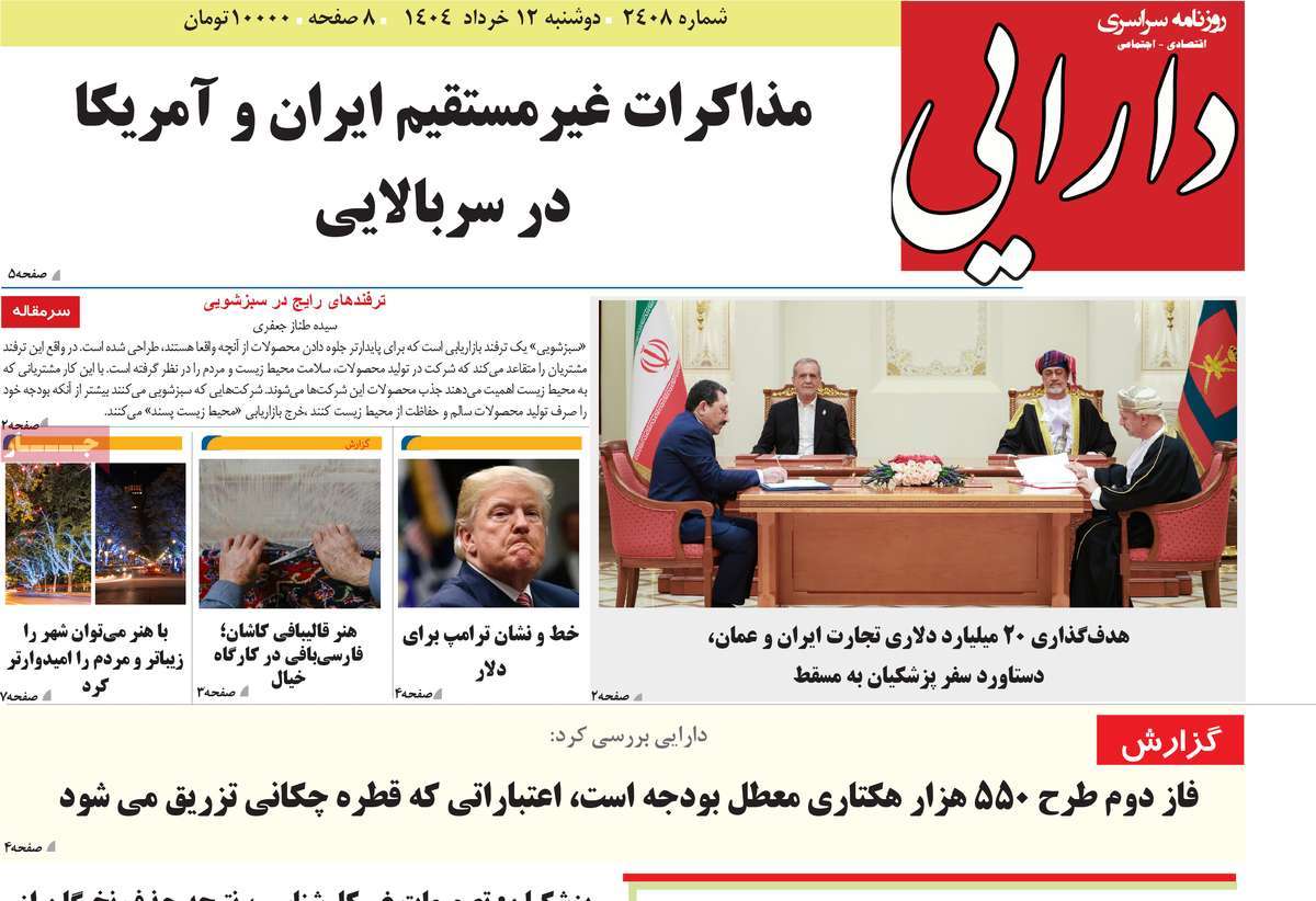 روزنامه دارایی