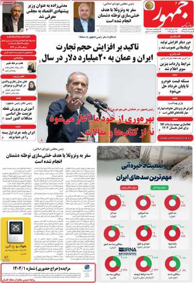 روزنامه جمهور