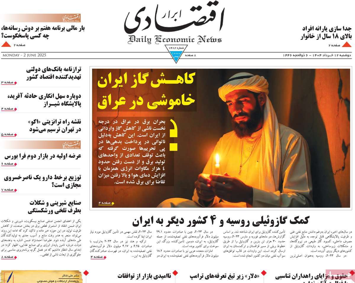 روزنامه ابرار اقتصادی
