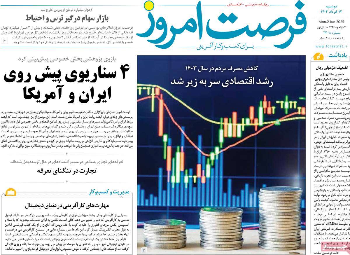 روزنامه فرصت امروز