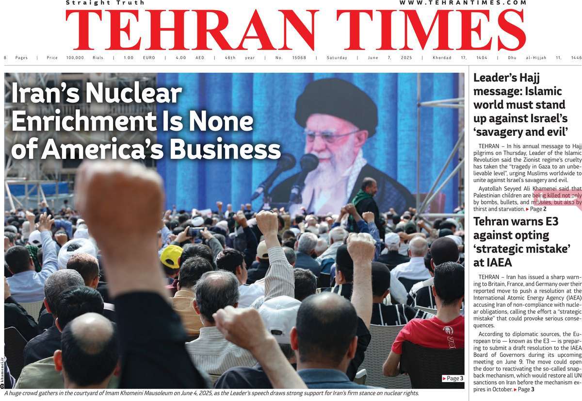 روزنامه Tehran Times