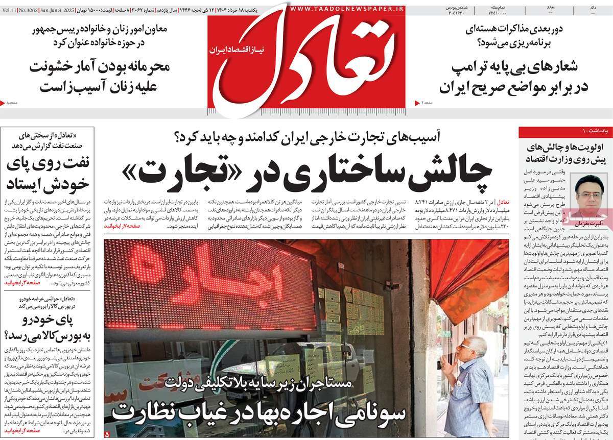روزنامه تعادل