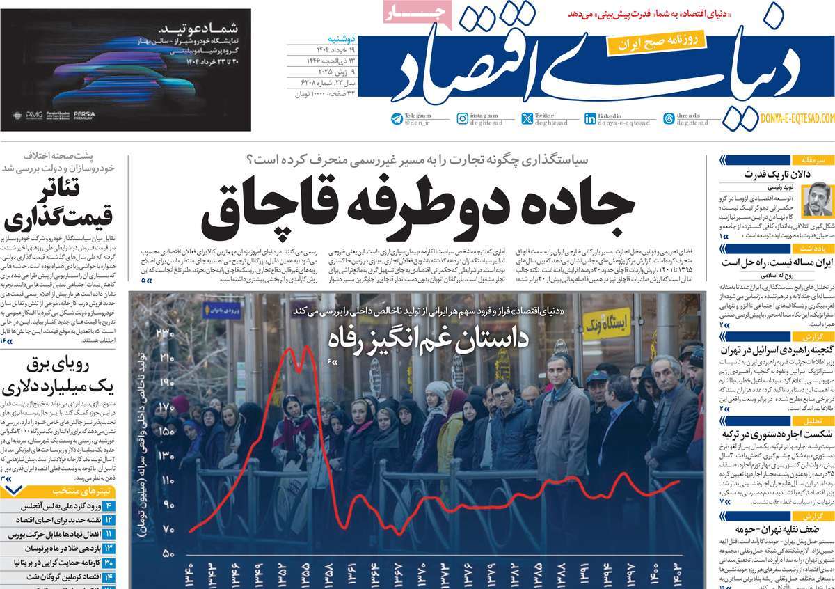 روزنامه دنیای اقتصاد