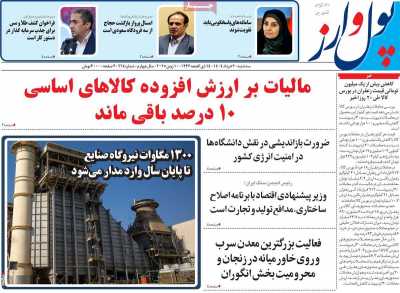 روزنامه پول و ارز