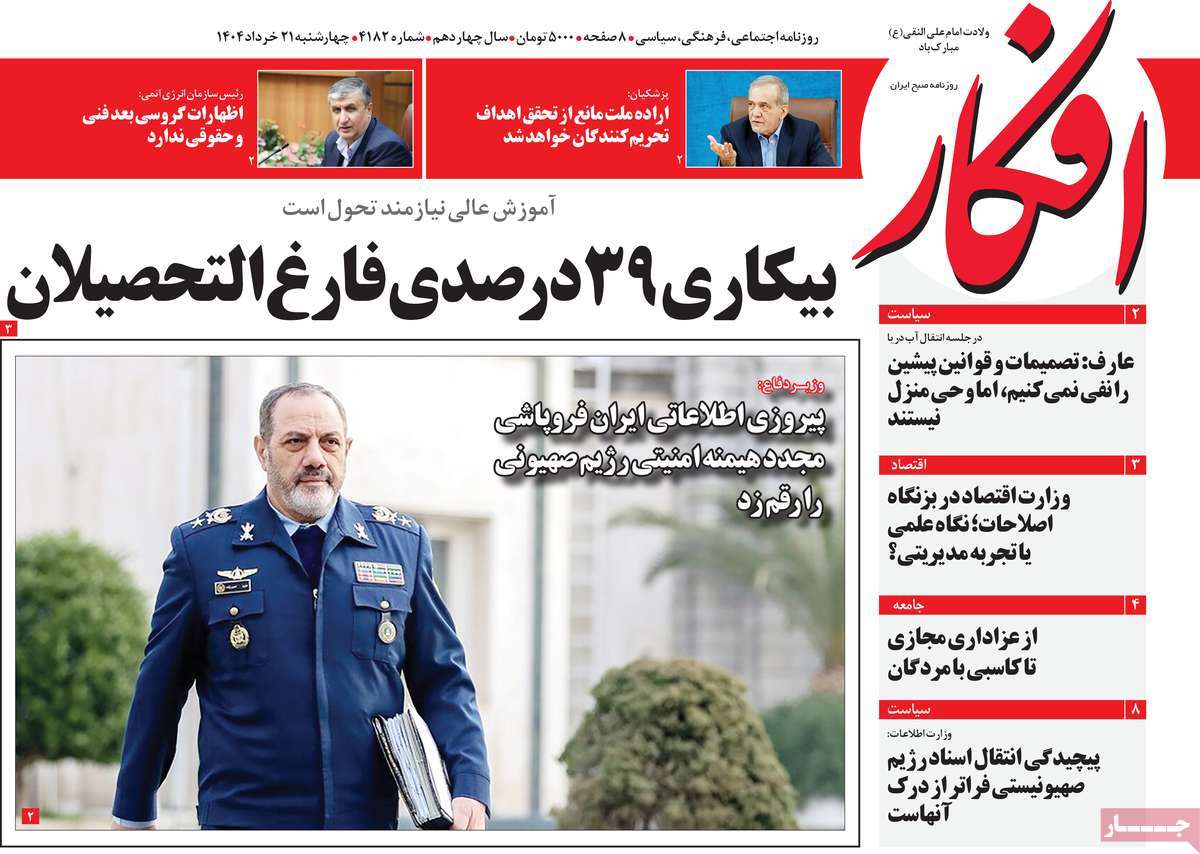 روزنامه افکار