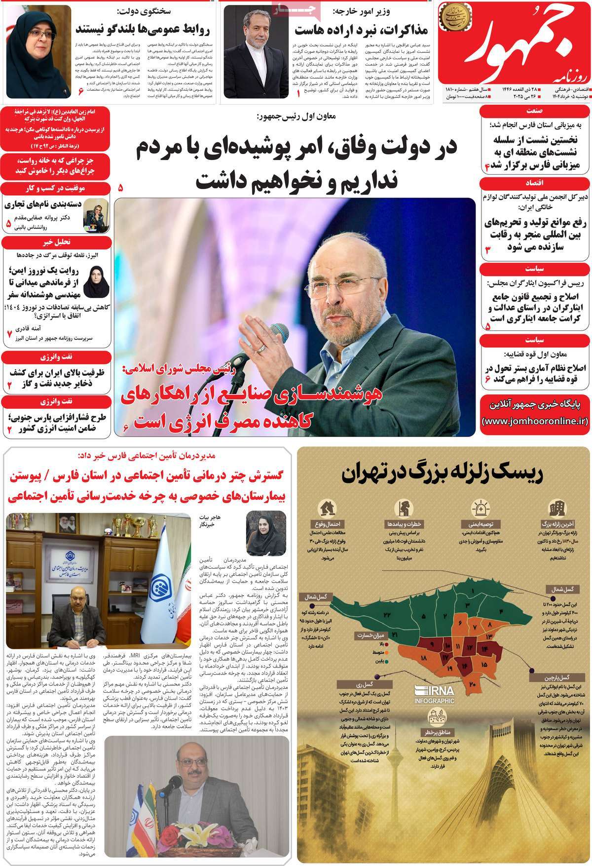 روزنامه جمهور