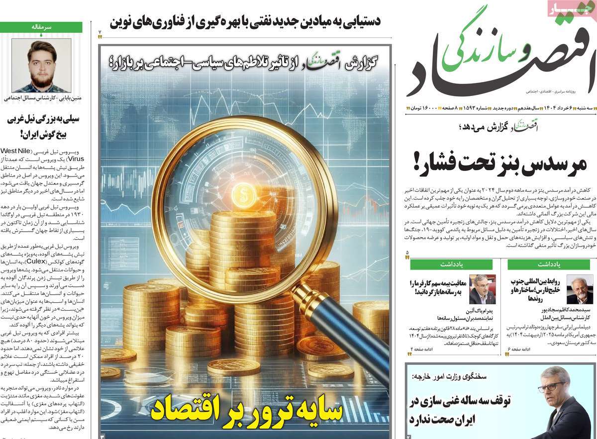 روزنامه اقتصاد و سازندگی