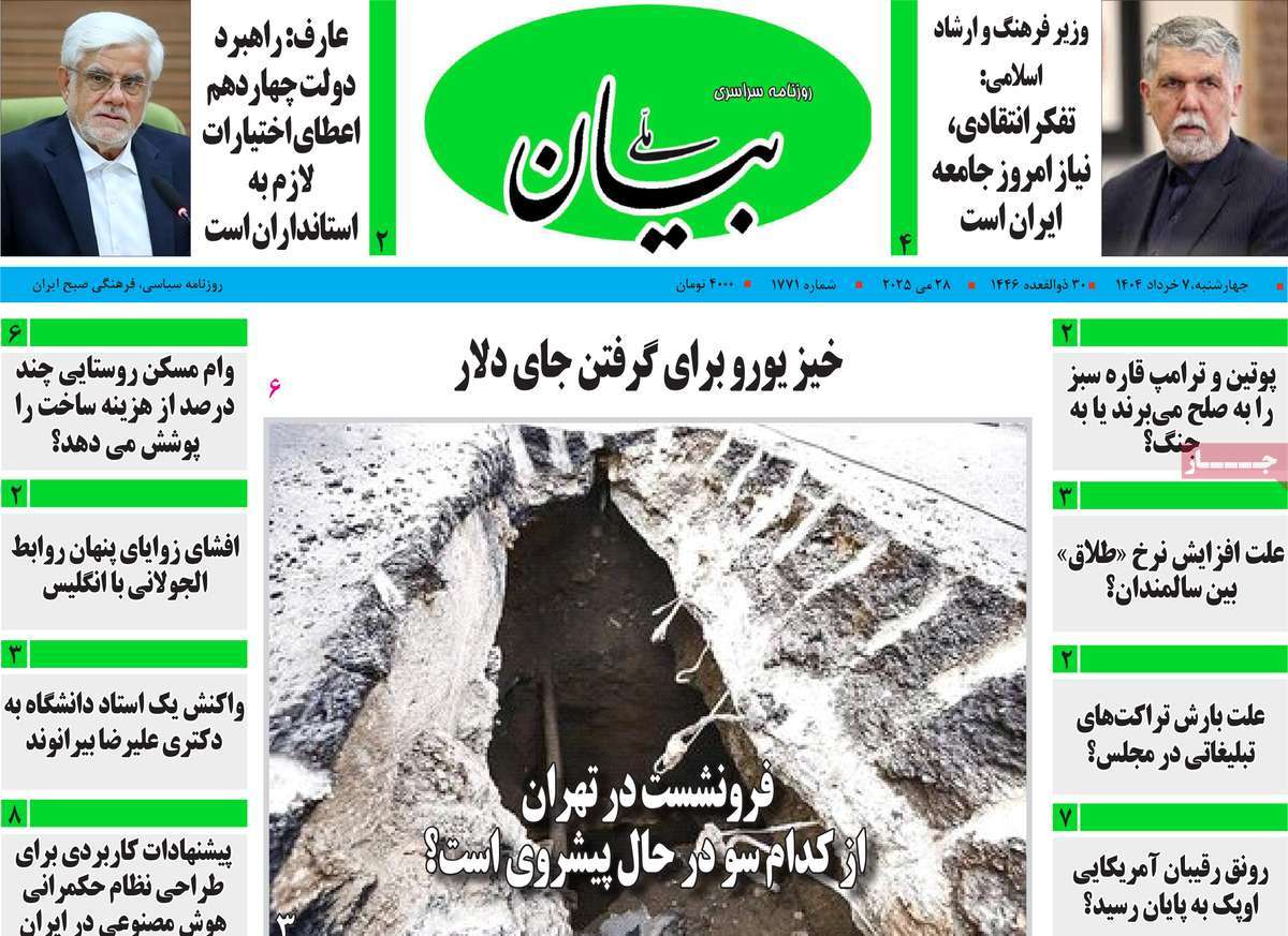 روزنامه بیان ملی