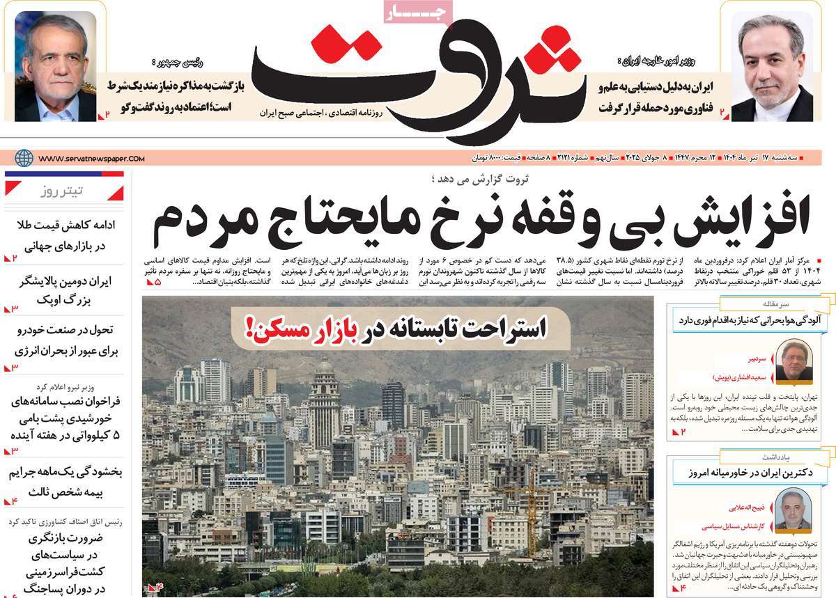 روزنامه ثروت