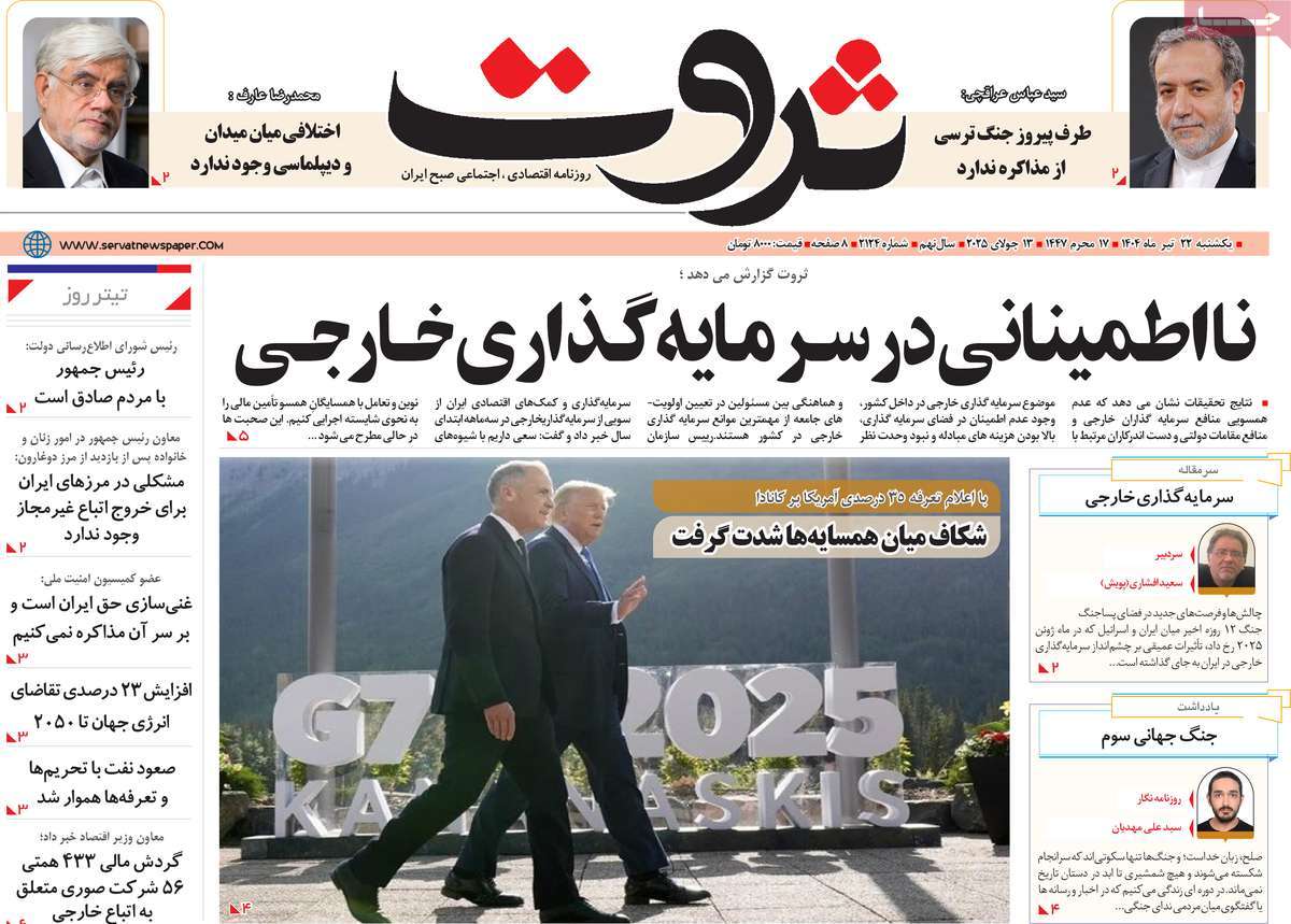 روزنامه ثروت