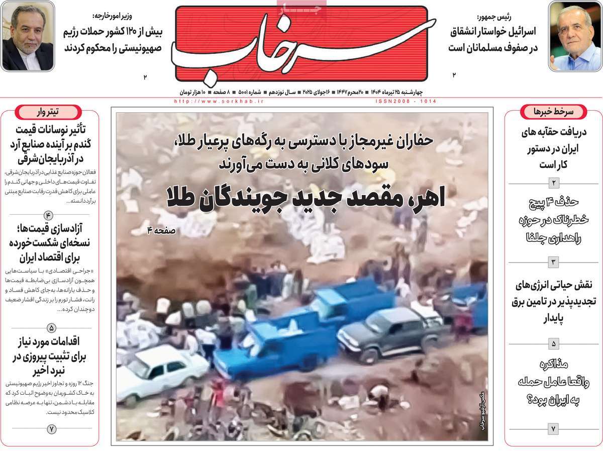 روزنامه سرخاب