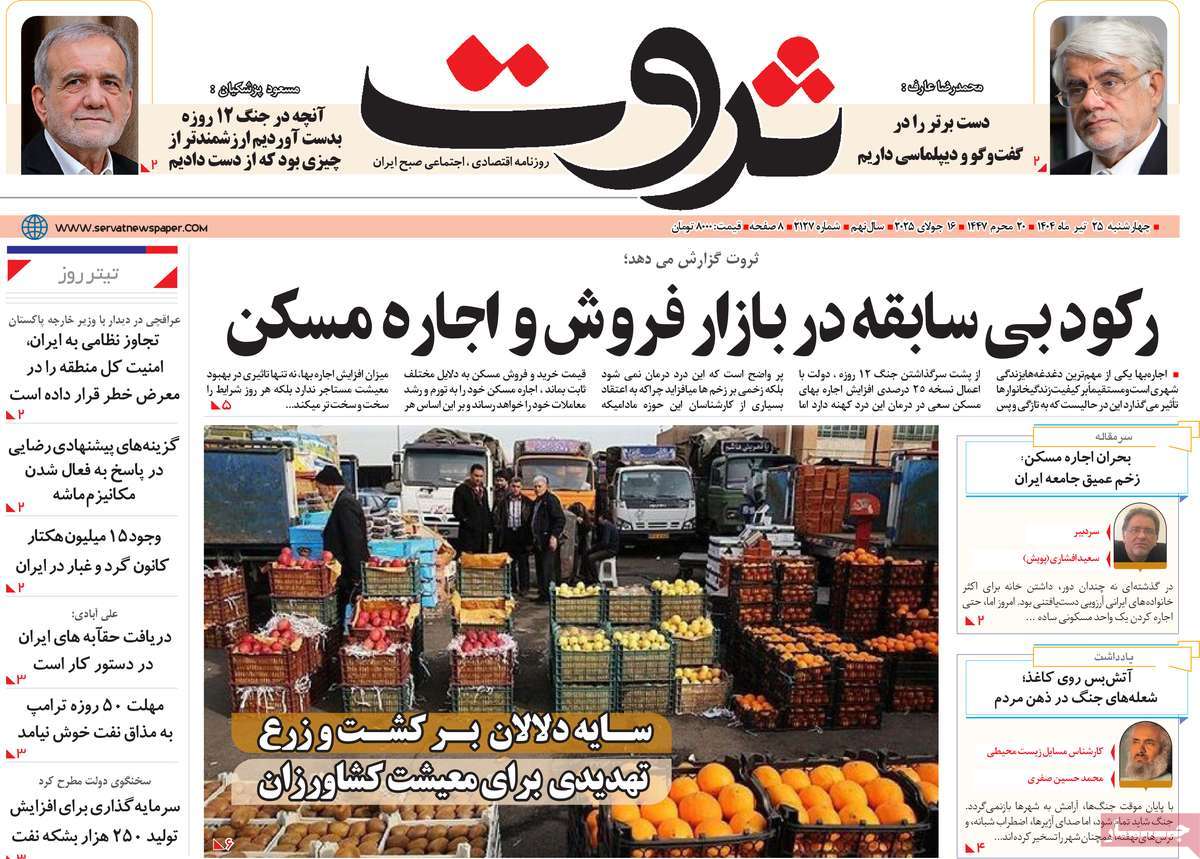 روزنامه ثروت