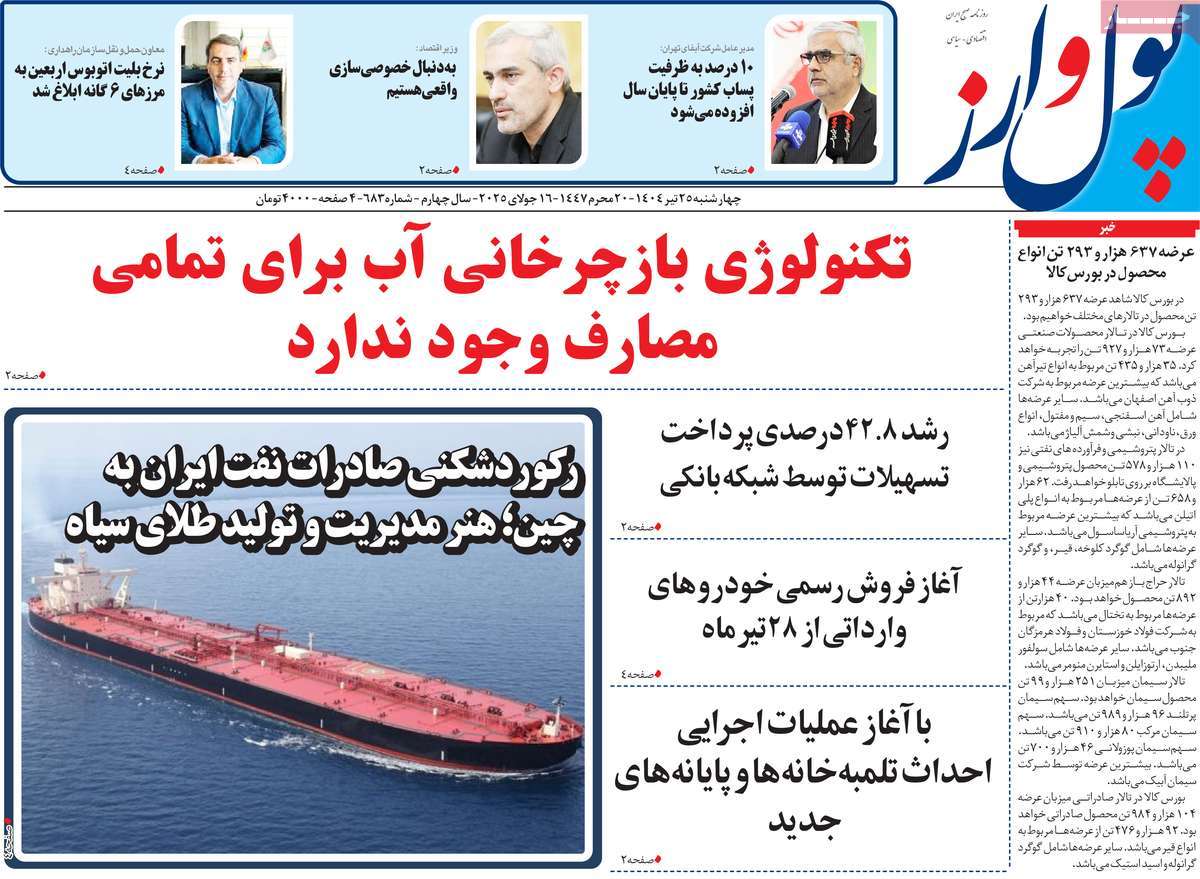 روزنامه پول و ارز