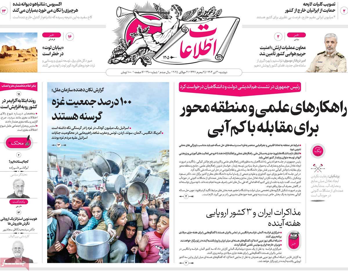 روزنامه اطلاعات