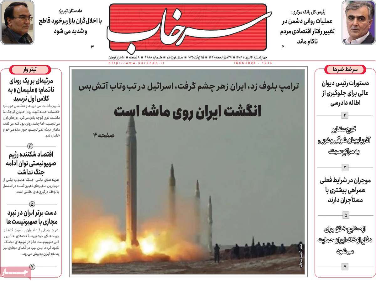 روزنامه سرخاب