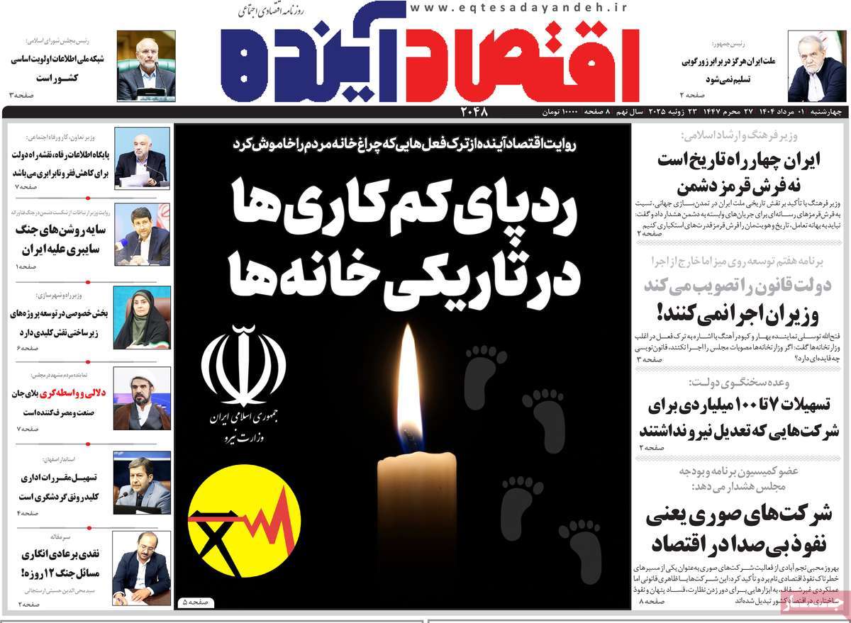 روزنامه اقتصاد آینده