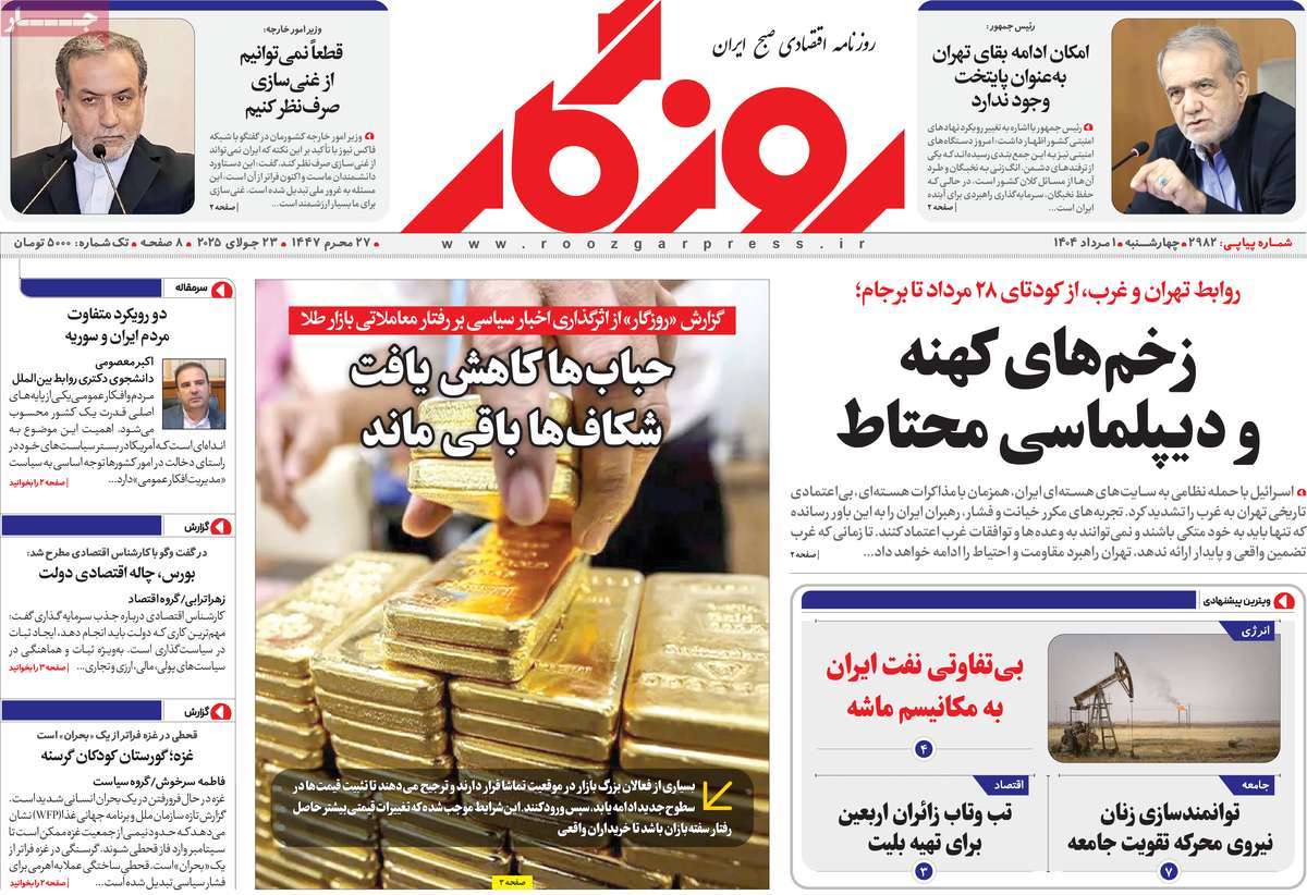 روزنامه روزگار
