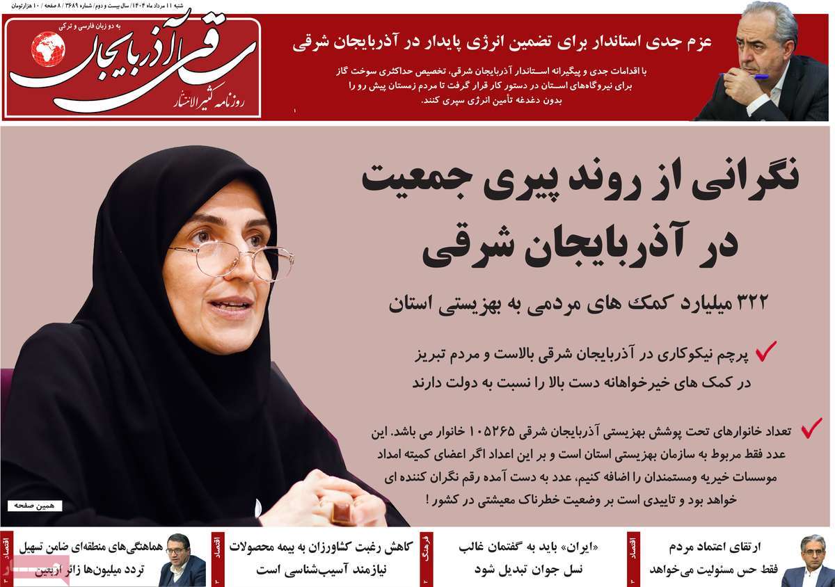 روزنامه ساقی آذربایجان