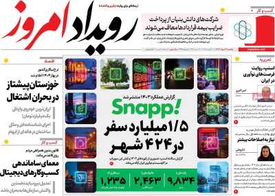 روزنامه رویداد امروز