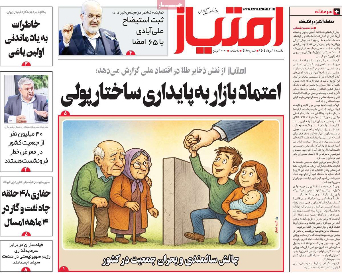 روزنامه امتیاز