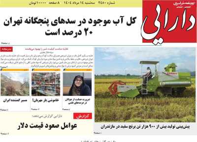 روزنامه دارایی