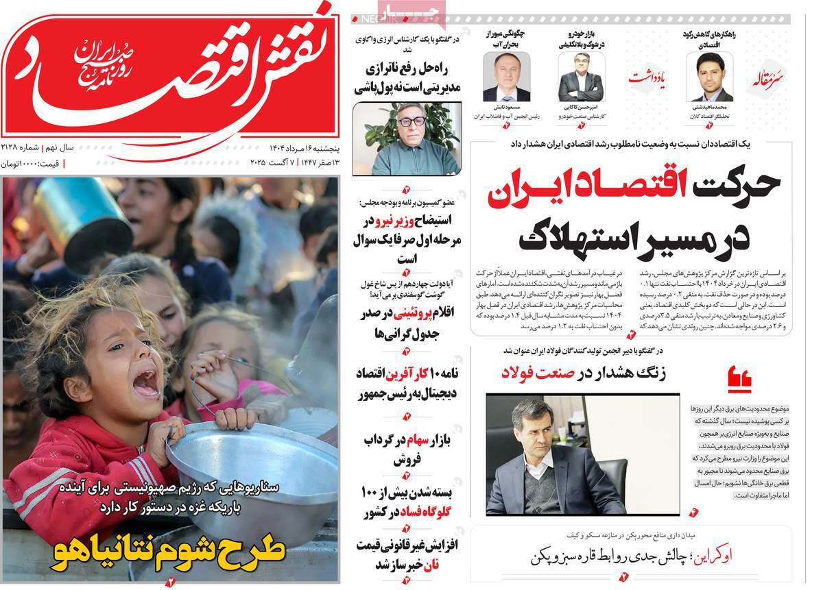روزنامه نقش اقتصاد
