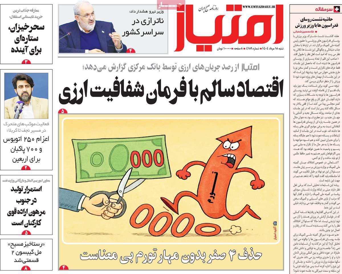 روزنامه امتیاز