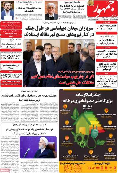 روزنامه جمهور